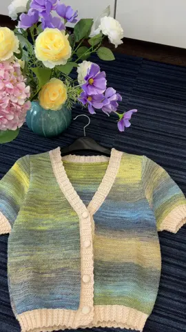 Áo swearter cadigan dệt kim ngắn tay #aolen #aodetkim #fashion #aolendetkim #thoitrangnu 