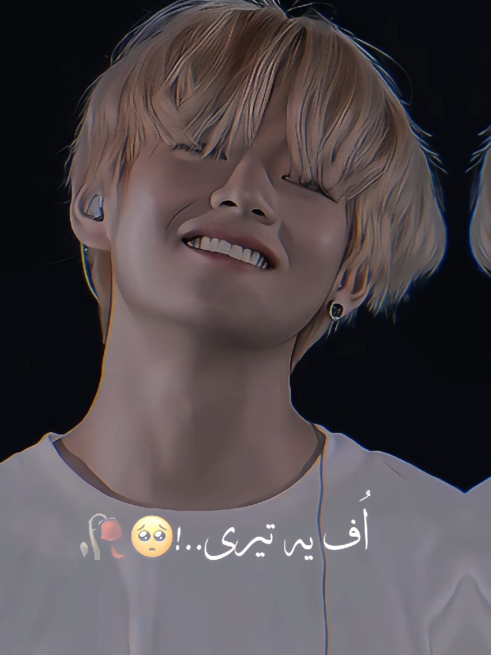 No caption...!!💜🫶🖤#BTS #BTS_V #videoviral #fyp #foryour 