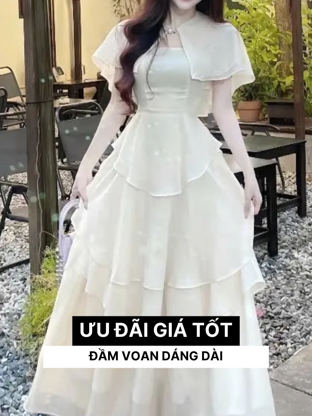 Đầm Dự Tiệc Thiết Kế Chất Liệu Voan Dáng Dài #damdutiec #damvoan #damvoandangdai