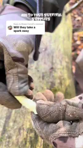 Can you start a fire with 1 strike? Black Beard Fire Plugs and Ferro Rod make it easy! 🏴‍☠️🔥🇺🇸 #ferrorod #firestarter