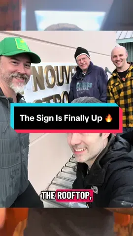 We finally got it done. The sign is up — lit, visible, and officially making Sauce Nouvelle Bistro shine at night. Huge thanks to my father-in-law Joe and to Eric for mounting it. Simple, clean, and a long time coming. Onward. 💡🍽️ #PoulsboEats #SauceNouvelleBistro #RestaurantBuild #ChefLife #SmallBusinessJourney