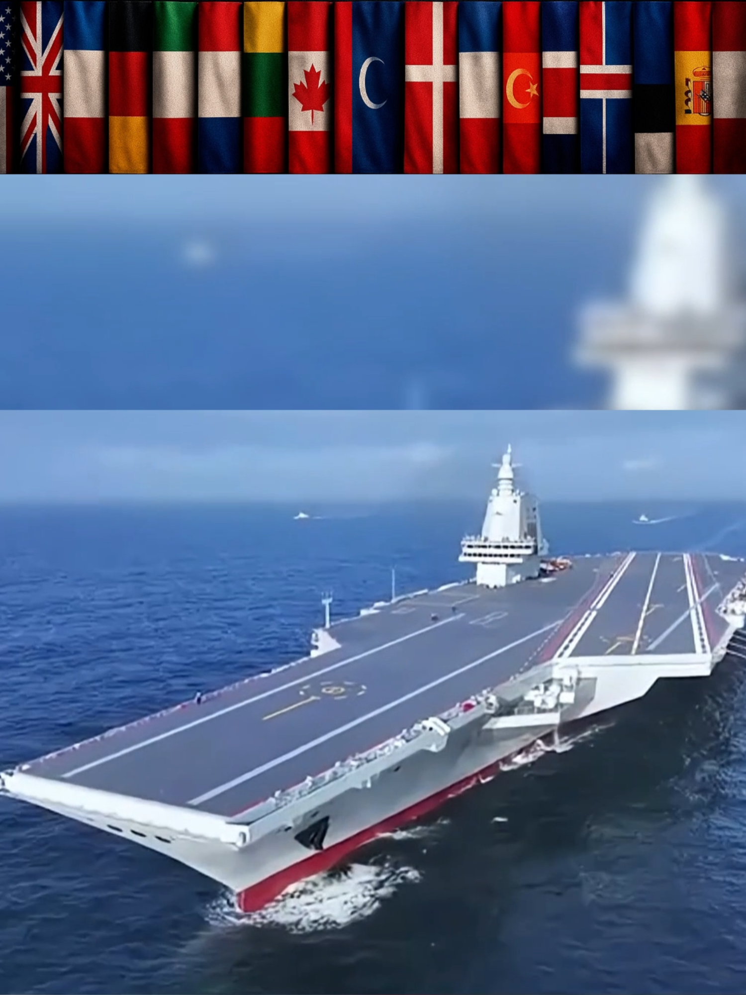 Akhirnya China Telah Meresmikan Kapal Induk Tercanggihnya. #Military #Fakta #faktamenarik #amerikaserikat #china #kapalinduk #geopolitics