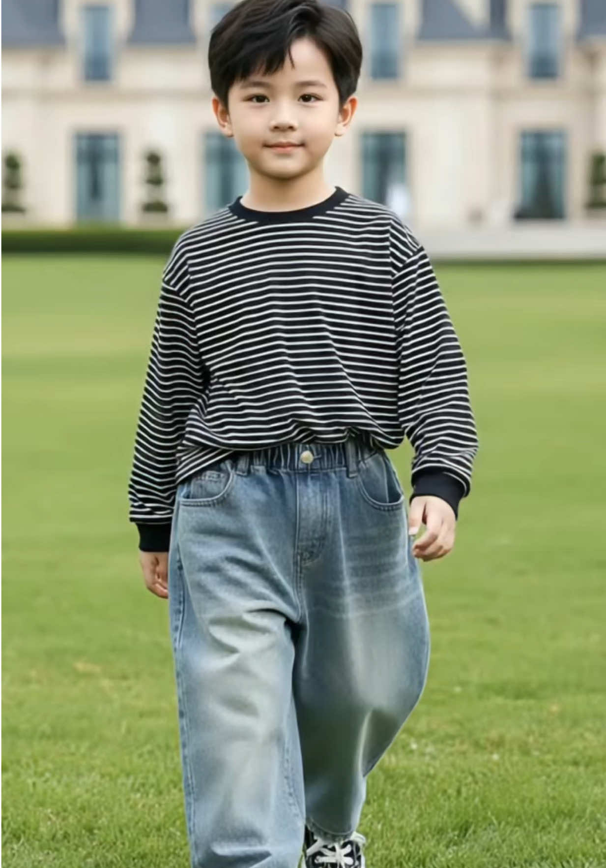 Quần jean ống rộng bé trai đẹp quá các mom ơi #quanaotreem #thoitrangchobe #quanjeanbetrai #quanbobetrai #quanjeanongsuong 