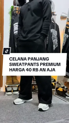 Ini cakep sih celana #celanapanjang #sweatpants #celana #celanajogger #celanapria 