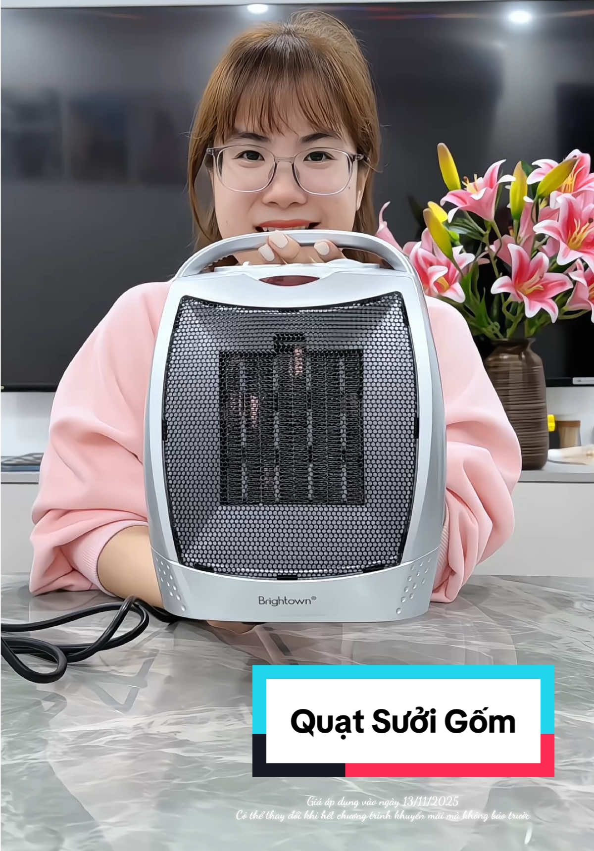 Quạt Sưởi Gốm PTC 905 1500W #xuhuong #quatsuoi #quatsuoigom 