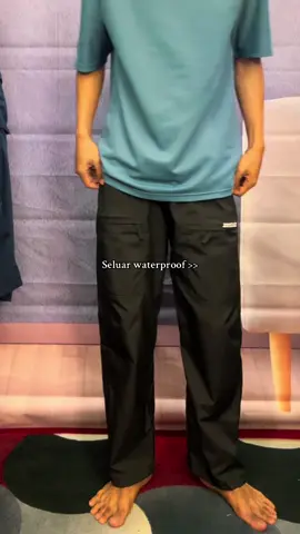 Seluar waterproof geng kalis air  #zeke #fashion #bergaya #seluar #fyp 