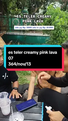es teler creamy pink lava pinrang #Vlog #adayinmylife 
