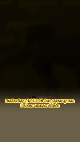 Perbedaan laki laki dan perempuan #khkholilyasin 