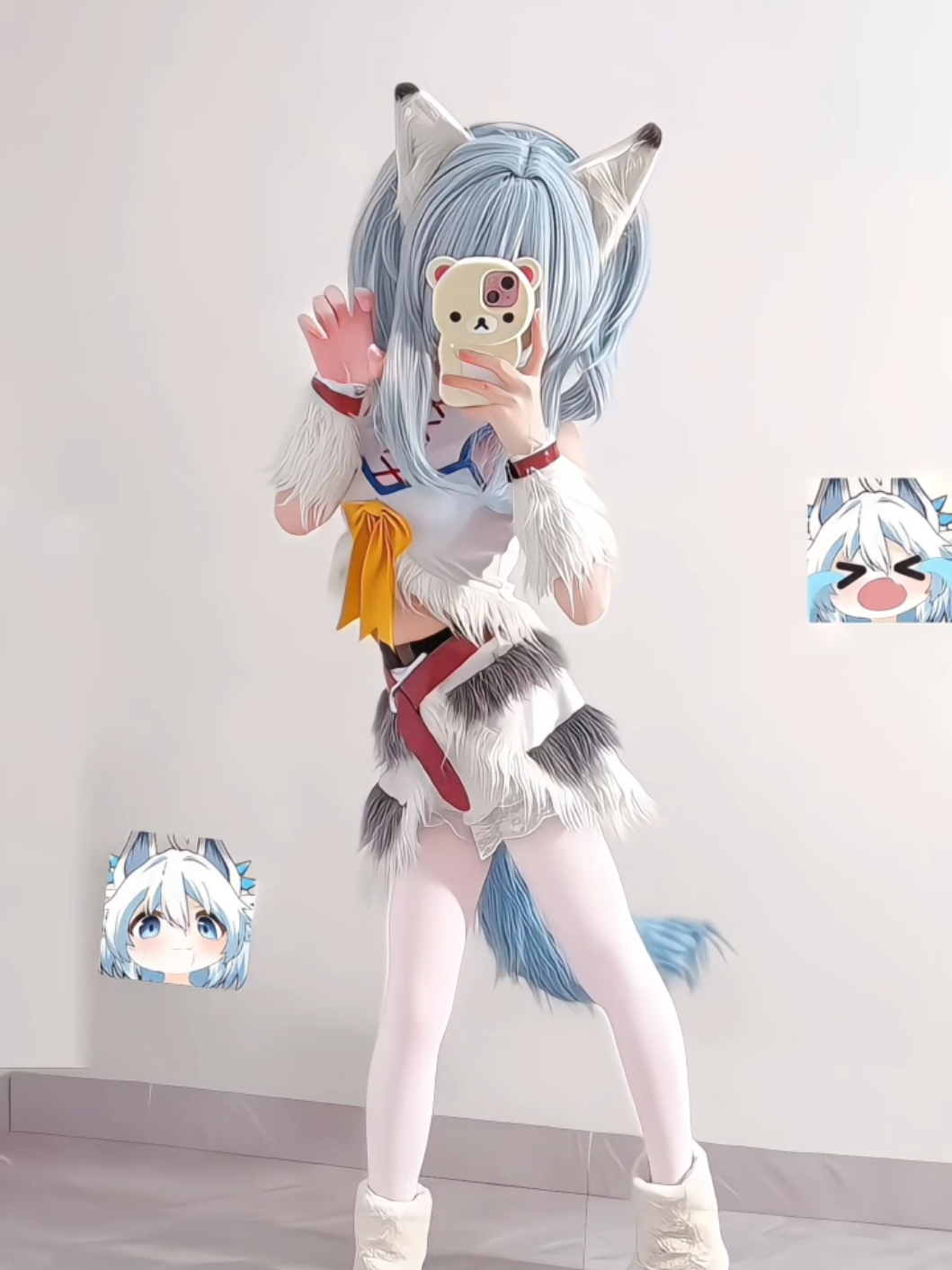 cute🤍💙🤍but terrible😝#cosplayer #cosplay #cute #girl #Love @Love LoLi🥰🥰🥰 