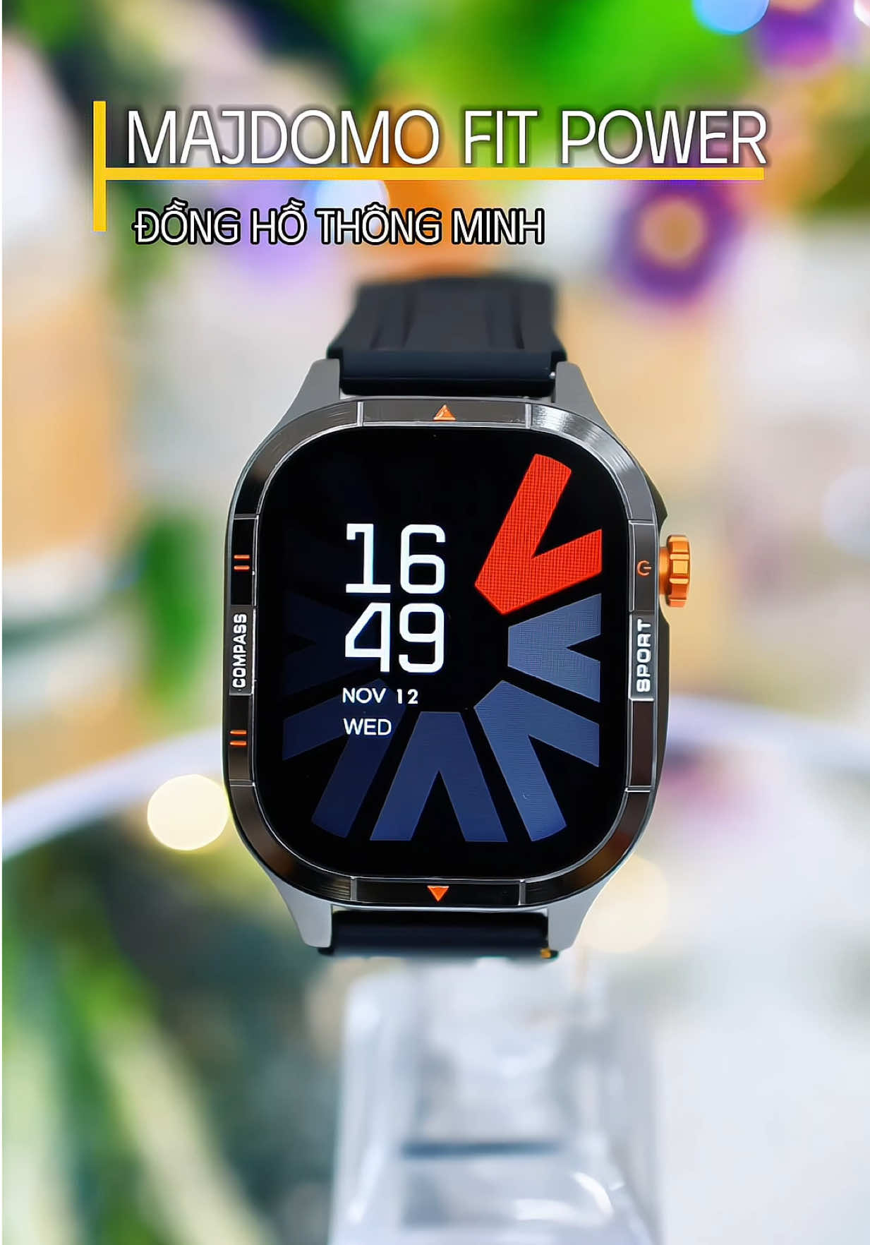 Đồng hồ thông minh Majdomo Fit power #dongho #sandawatch #donghothongminh 