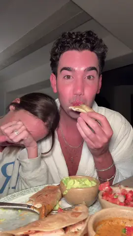 last night in Cabo calls for post-martinis late night room service 🫦 #eatwithme #takeout #eating #mexicanfood 