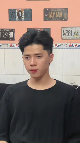 Cắt thiết kế Ivy Side Part x Mullet cho em trai có khuôn mặt dài 🔥#xh 