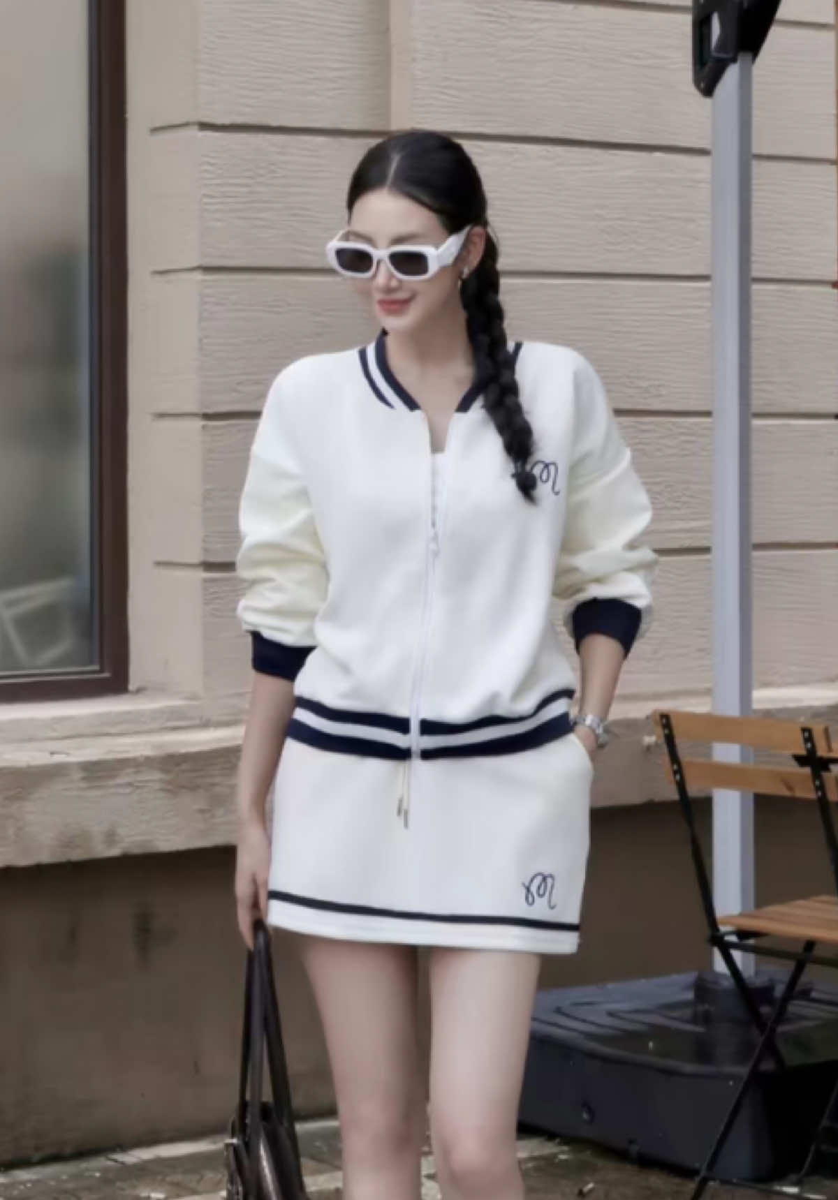 Set bộ thể thao chân váy siêu xinh#setxinh #setaovay #xh 