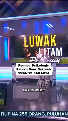 Pemicu psikologis pelaku b0m sekolah SMAN 72 JAKARTA - Source: Metrotv - #darmaningtyas #sekolah #sman72jakarta #viral #bullying #bullyingschoool #hotroom #hotmanparis #hotman911 #bommeledakdisman72masyarakattersentak 