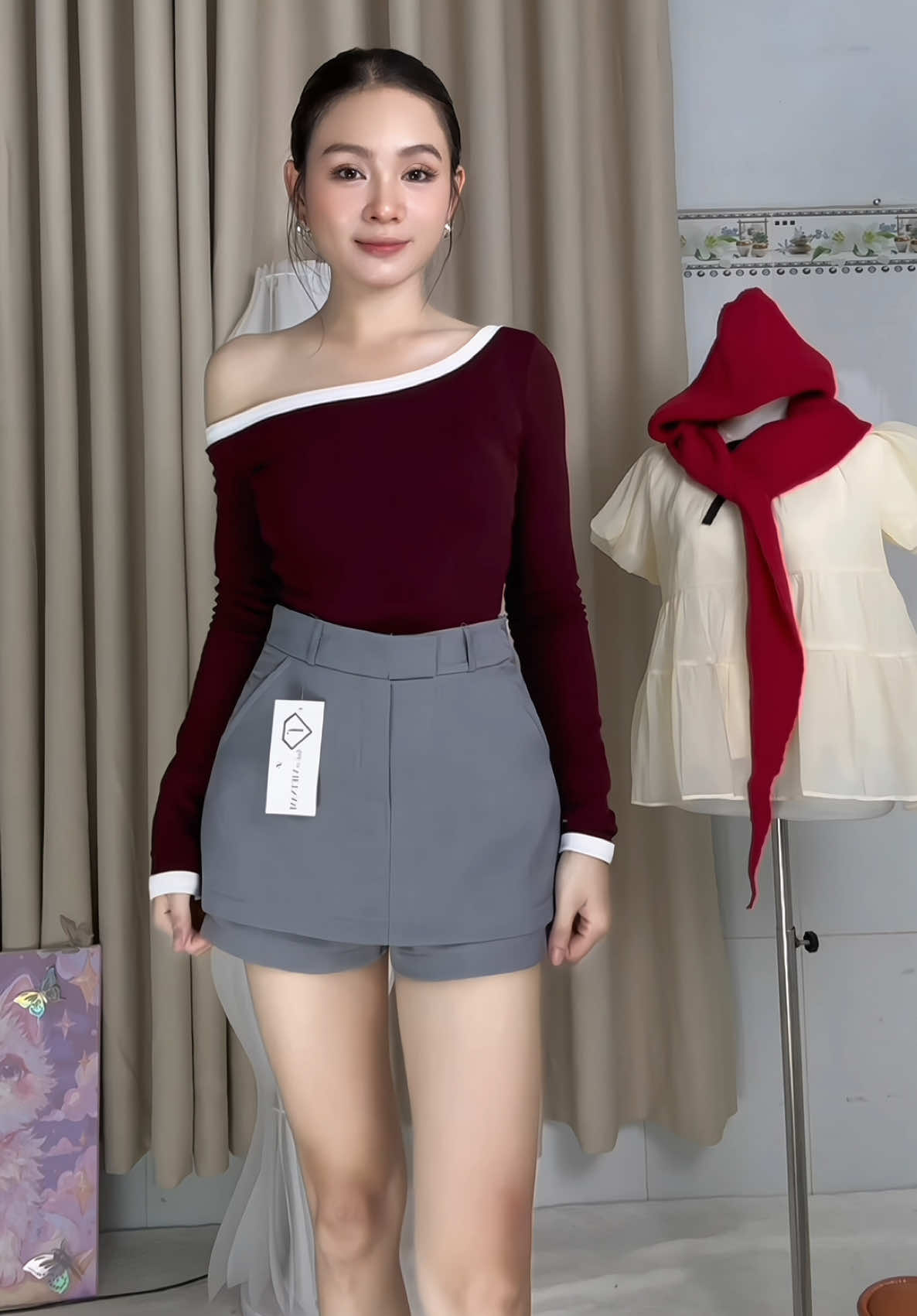 CV79 - Quần Váy Thiết Kế Dáng A