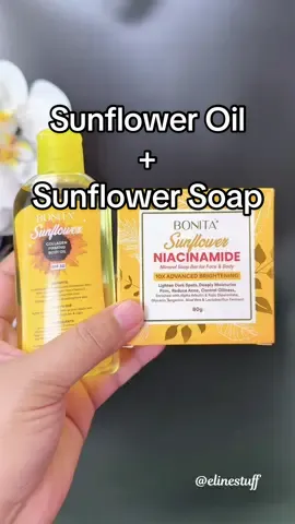 Sunflower Oil + Sunflower Soap #bonitasunfloweroil #bonitasunflowersoap #sunflower 