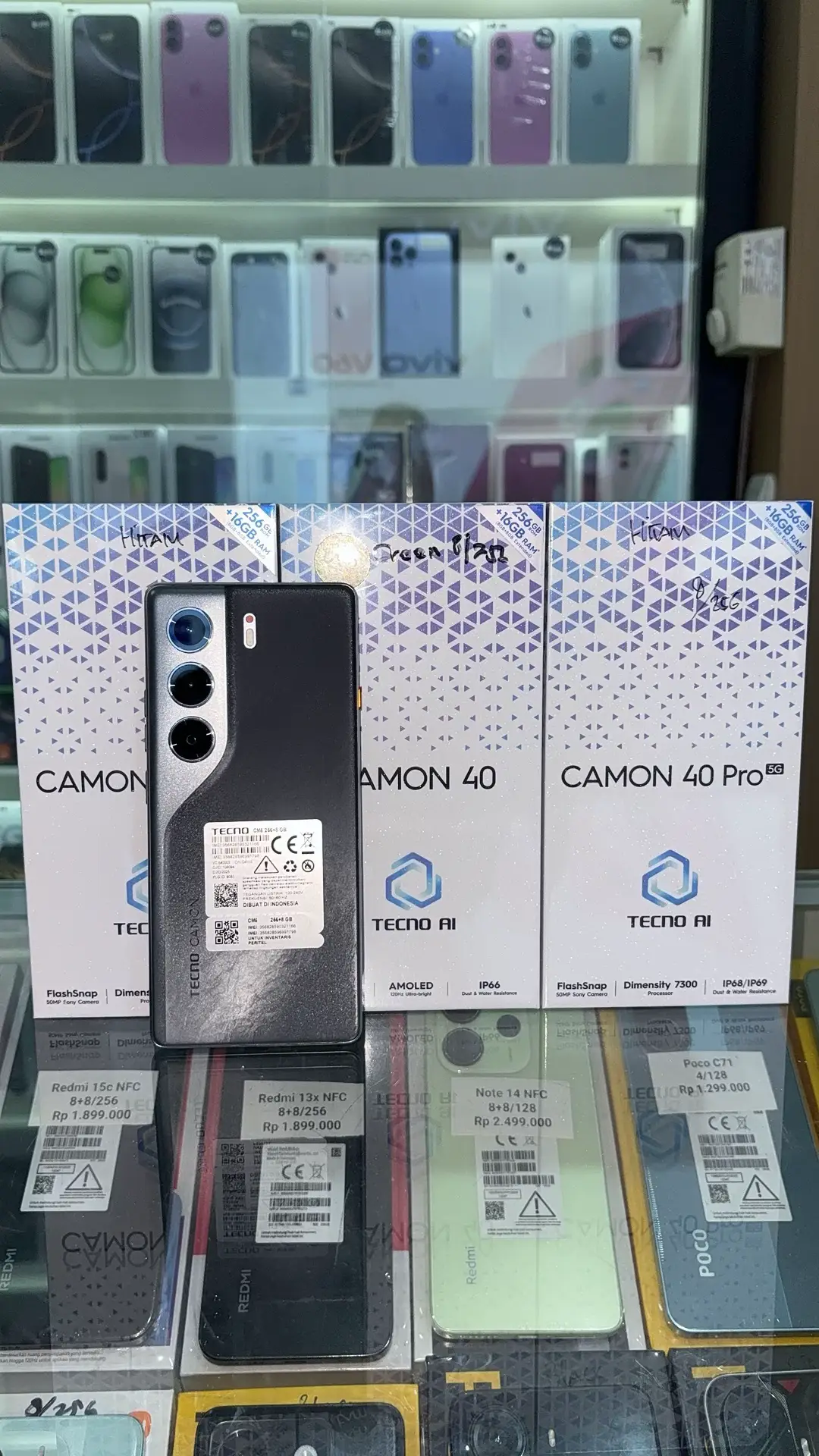 Designnya Elegan, Kameranya super jernih dengan sony, dan Chipset yang super kencang #tecnoindonesia #camon40series #tecnopromotor #tecnobanten #camon40 @tecno.jabodetabek 