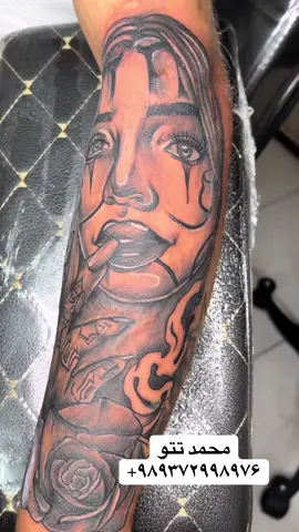 تتو چهره برای مشتری عزیز 🇦🇫 #پشتون_تاجیک_هزاره_ازبک_زنده_باد🇦🇫 #تتو #foryou #tattoo #چهره 