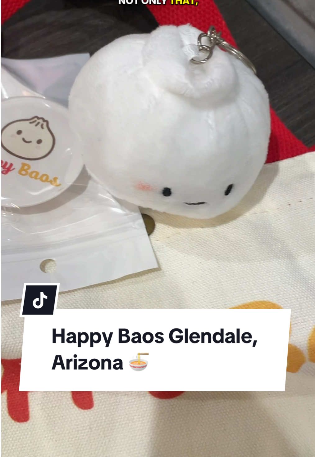 Happy baos in Glendale Arizona gave us the best customer service and one of our favorite meals from our entire trip. ##azfoodie##azfood##tiktokstoriescontest##happybaos##dumplings