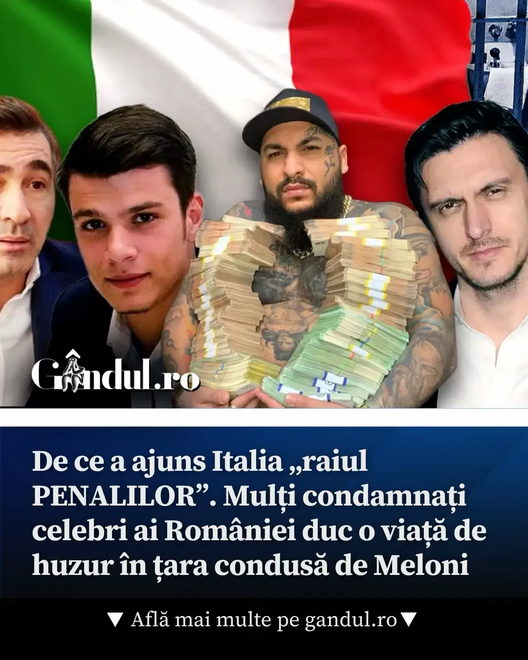 De ce a ajuns Italia „raiul PENALILOR”. Mulți condamnați celebri ai României duc o viață de huzur în țara condusă de Meloni #italia #penali #meloni #news #gândul 