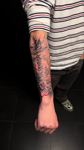 Bloody dragon 👹💫 #tattoo #fyp #tattooideas #dragontattoo #paris 