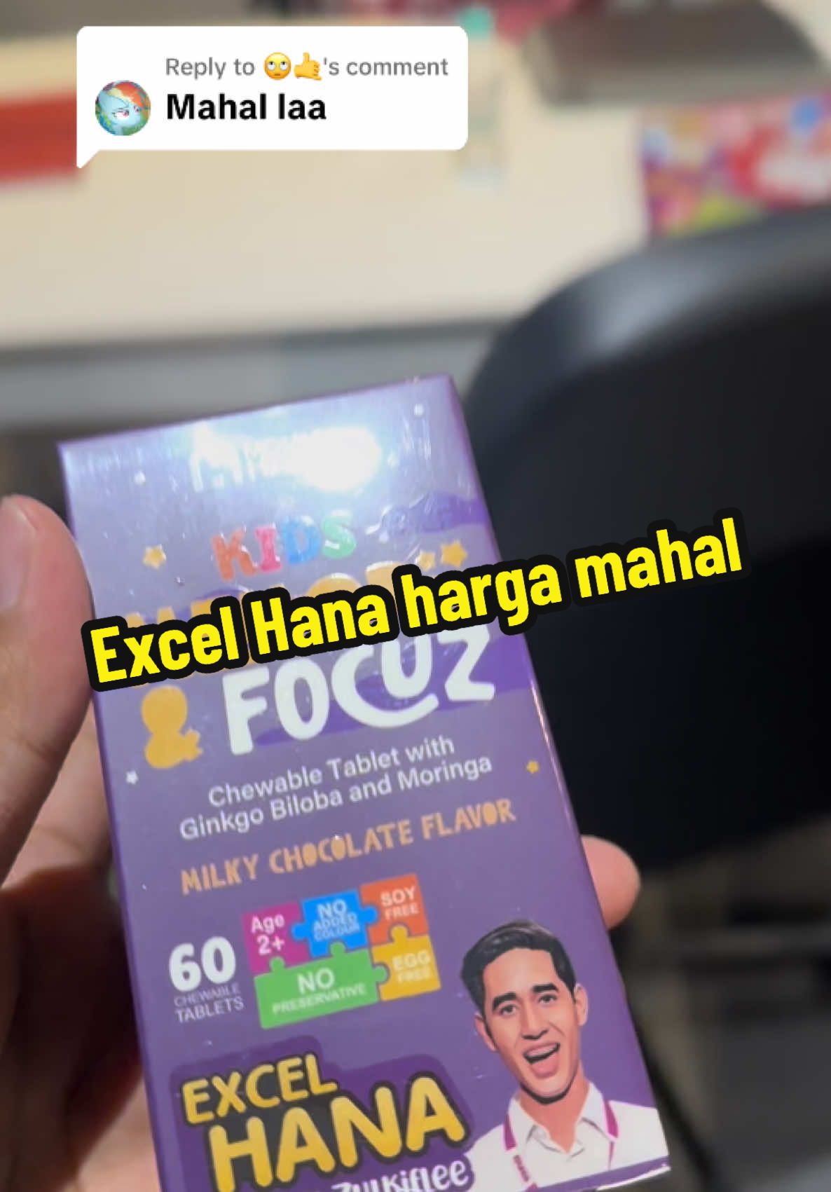 Replying to @🙄🤙  Mahal ke Excel Hana ni? Cuba ibu ayah komen di bawah #ExcelHana #mommyhana 