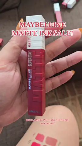 #maybelline #matteink #superstay 