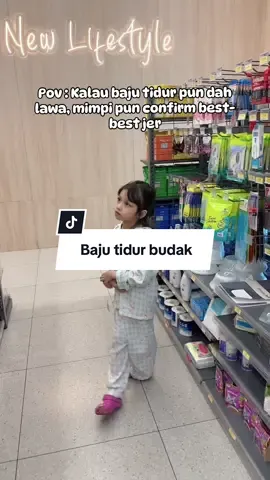 “Awas! Sekali pakai, susah nak bangun esok pagi  Kain sejuk, tak berpeluh. Sangat selesa pakai untuk tidur  #bajutiduranak #bajutidur #bajutidurmurah #piyamaanak #piyamaanakmurah 