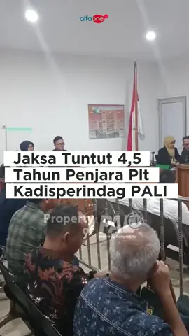 Jaksa Tuntut 4,5 Tahun Penjara Plt Kadisperindag PALI Simak Selengkapnya Hanya di https://paltv.disway.id #paltv #halopalembangpaltv #grebekpaltv #diswaypaltv #societypaltv #liputanmetropolis #programpaltv #geradakkampung #studio42 #studio42paltv #studio42palembang #studio42action #studio42actionpaltv #studio42actionpalembang #geradakpasar #ngeradakkampung #ngeradakpasar #grebekpasar #paltvmemangpunyokito #palembang #sumsel