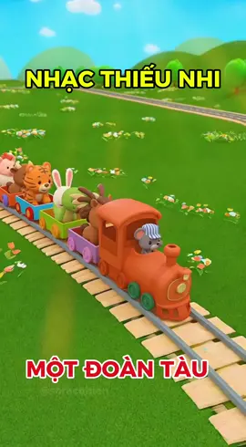 Xịch xịch xịch Một đoàn tàu nhỏ tí xíu bước mau mau Người đi đầu là chú lái tàu Còn phía sau cháu nối đuôi nhau Thành đoàn dài cháu bước một hai một hai #sora2 #soracohien #xuhuong #fyp #@🐱Mèo Con Lười Học 🐱 