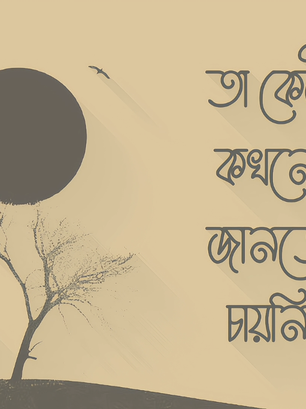 আমি কি চেয়েছি তা কেউ জানতে চাই?😅#LyricsLines1 #shakil_1m #foryou #foryoupage #banglasong 