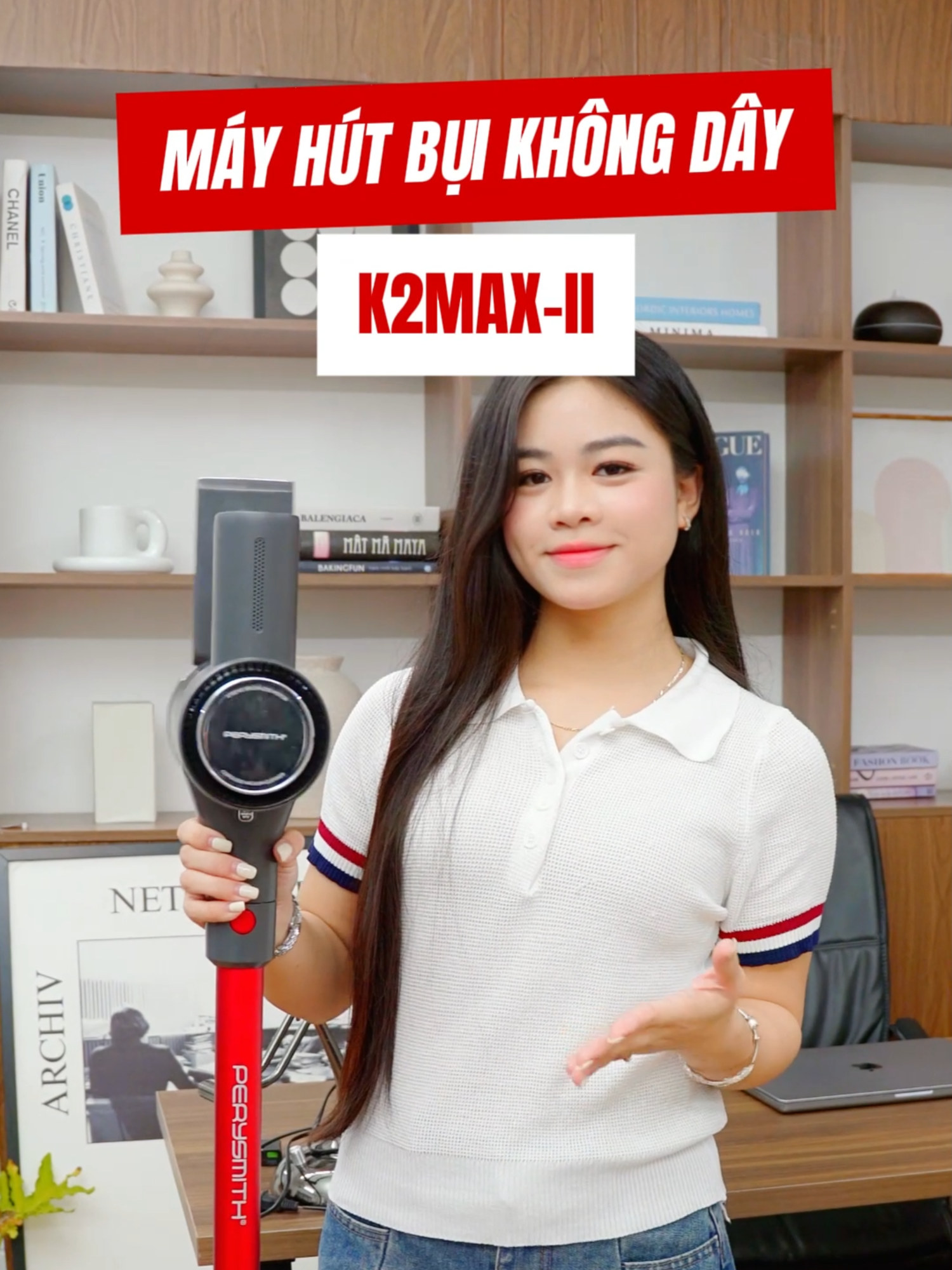 Tiết kiệm, bền bỉ mà còn hiệu quả là đây chứ đâu #PerySmith #dogiadung #vesinhnhacua #mayhutbui #giadungtienich #mayhutbuikhongday #livestream #fypシ゚ #xuhuong #k2maxii