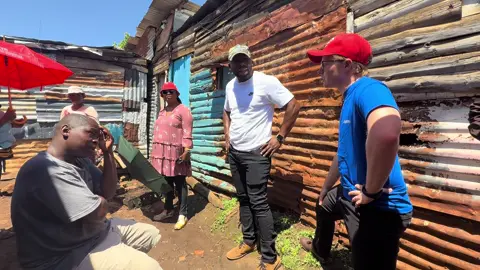 Umngeni Mayor Chris Pappas together with Ward 1 councillor during a walkabout in Thokoza and Phase 2 informal settlement. The walkabout follows the Mayoral Khulumanathi meeting where residents of this area raised concerns regarding illegal foreign nationals who illegally occupy houses in the area.