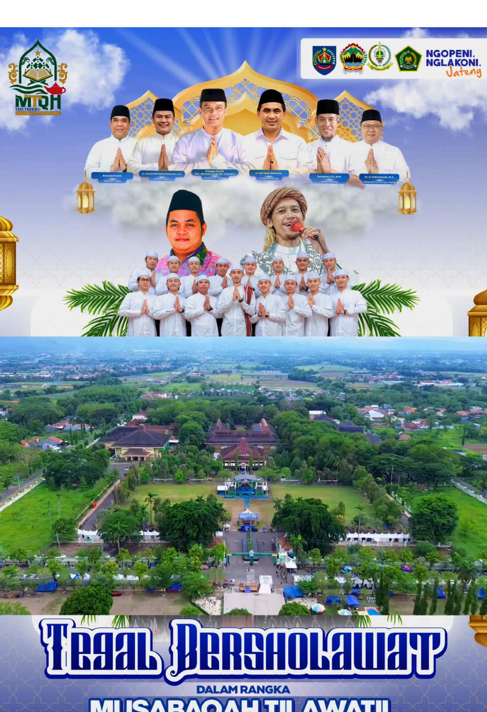 NANTI MALAM!!! PEMKAB TEGAL BERSHOLAWAT || Bersama Majelis Gandrung Nabi  Kamis, 13 November 2025  📌Lapangan Pemda Tegal Jawa Tengah  Jangan Lupa Hadirilah & Syi’arkanlah!!! #gandrungnabi #viral #sholawatan #tegal #trending 