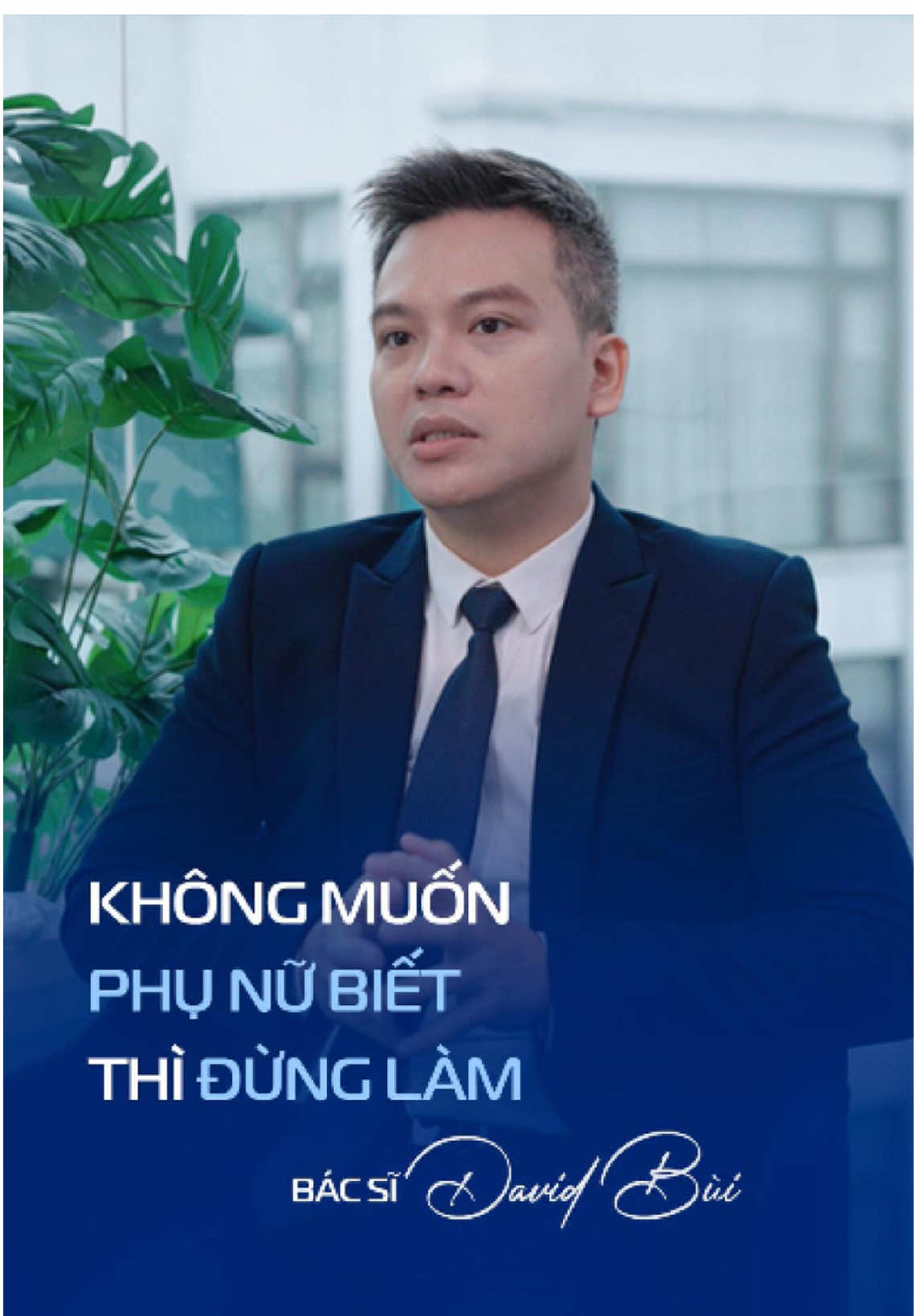 Không muốn phụ nữ biết thì đừng làm #honnhan #bacsidavidbui #tamsu #phunu #giadinh 