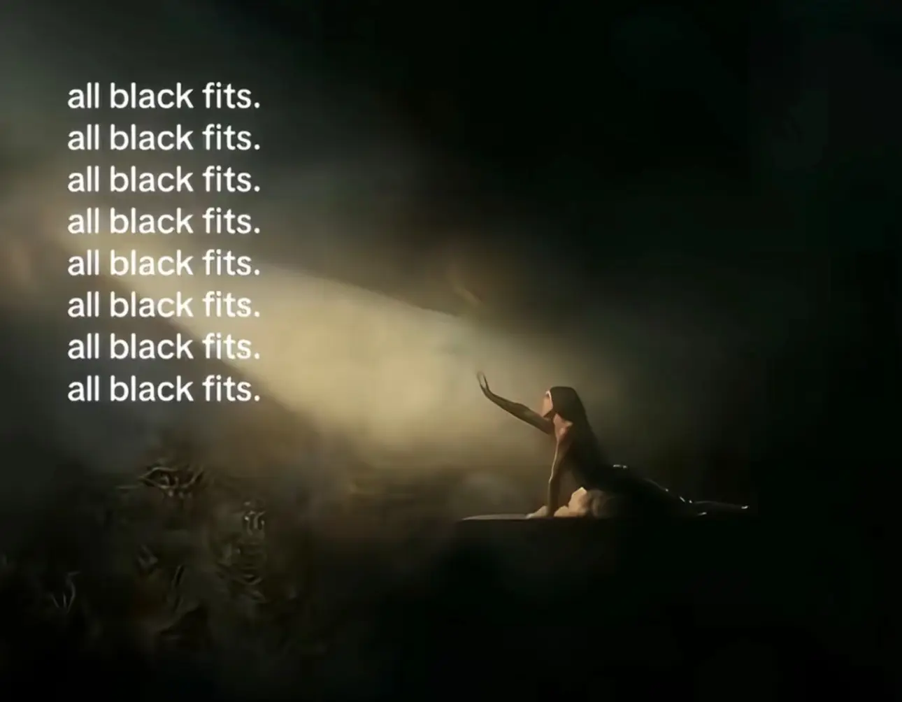 hi🖤 #fyp #blonde #trending #allblackfit