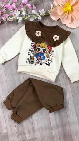 Bộ nỉ thu đông cho bé gái bèo cổ đính hoa 🥰🥰 @Leo Kids xin chào #bobegai #bonichobe #bodaitaychobe #bothudongchobe #bochobe #setbegai #doxinhchobe #quanaobegai #xuhuongtiktok #quanaotreem#thoitrangchobe #xuhuong #foryou #viral #OOTD #thoitrang #leokidsxinchao #quanaohottrend #thịnhhành #outfit #baby #embedangyeu #mebimsua 