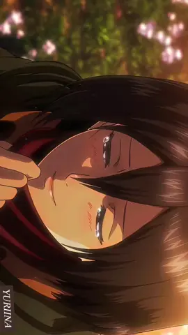 𝑀𝐼𝐾𝐴𝑆𝐴  #AttackOnTitan #mikasa  #eren #anime #fyp  red scraf 