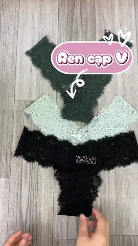 Quần lót ren mềm chữ Y 2 kiểu cạp đính nơ #viral #dolot #viraltiktok #xuhuong #tiktok 
