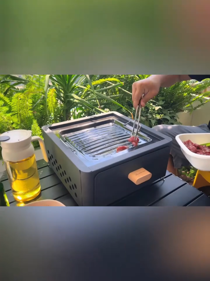 Bếp nướng than hoa, dã ngoại, camping Chill hết sức #bepnuongthanhoa  #bepnuongdangoai  #xuhuong  #thinhhanh 