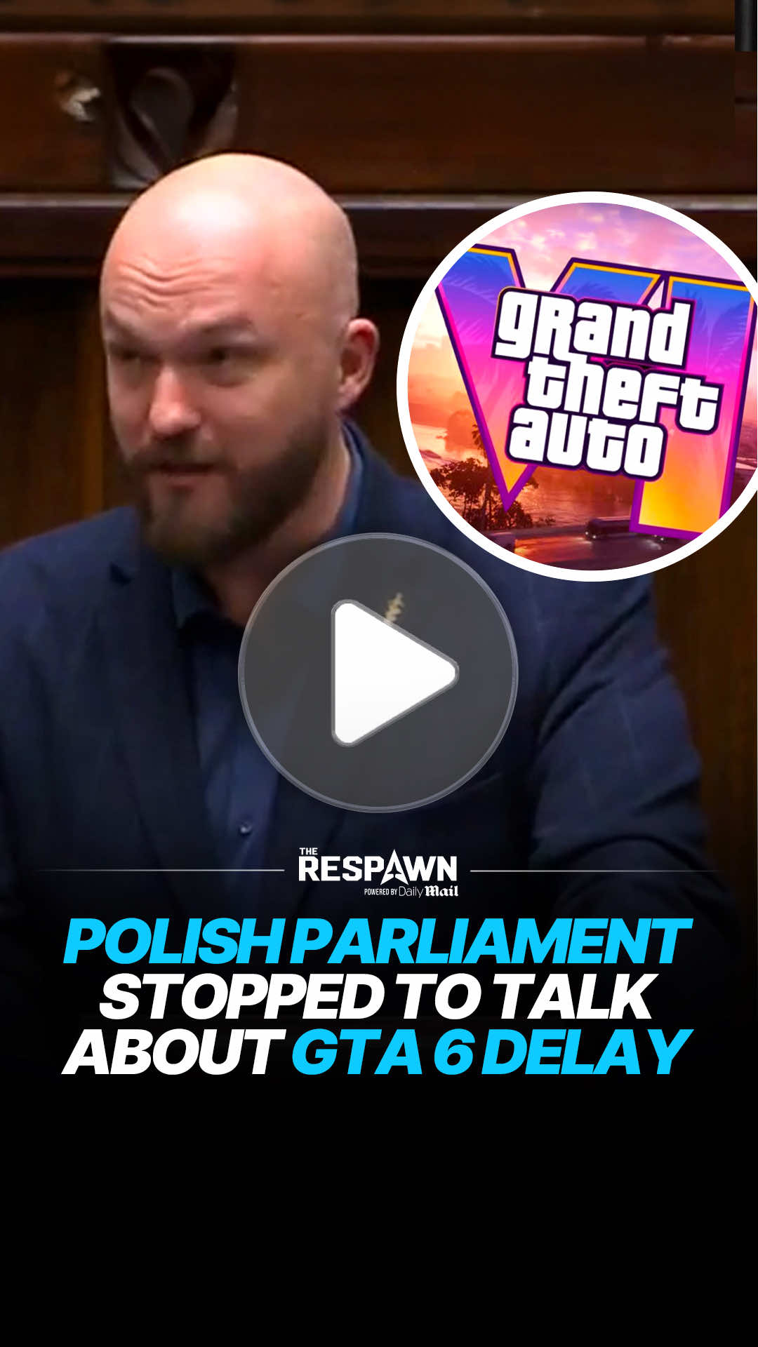 Rockstar’s announcement delaying Grand Theft Auto 6 from May to November 2026 has stirred frustration far beyond the gaming world — even reaching Poland’s Parliament. During a live session, MP Witold Tumanowicz called the delay a “very disturbing matter” and “a huge scandal,” joking that people might “take to the streets” over it. Another MP, Paweł Szrot, playfully echoed the concern, adding he hoped Bannerlord’s next expansion wouldn’t be delayed too. The exchange quickly went viral, highlighting just how massive anticipation for GTA 6 has become. Rockstar says the extra time will go toward polishing the game to avoid another Cyberpunk 2077-style launch. #gta6 #poland🇵🇱 #gaming #rockstargames #gamingnews 