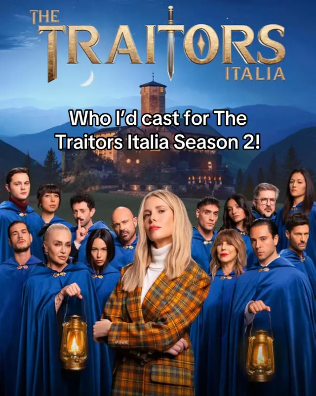 i’ve a lot more names maybe i’ll do a part 2 #traitors #italy #fpy #tommasozorzi #thetraitors @Pamela Paolini @Paolo Conticini @Chiara Francini @Elettra Lamborghini @Tommaso Zorzi @pierpaolospollon 