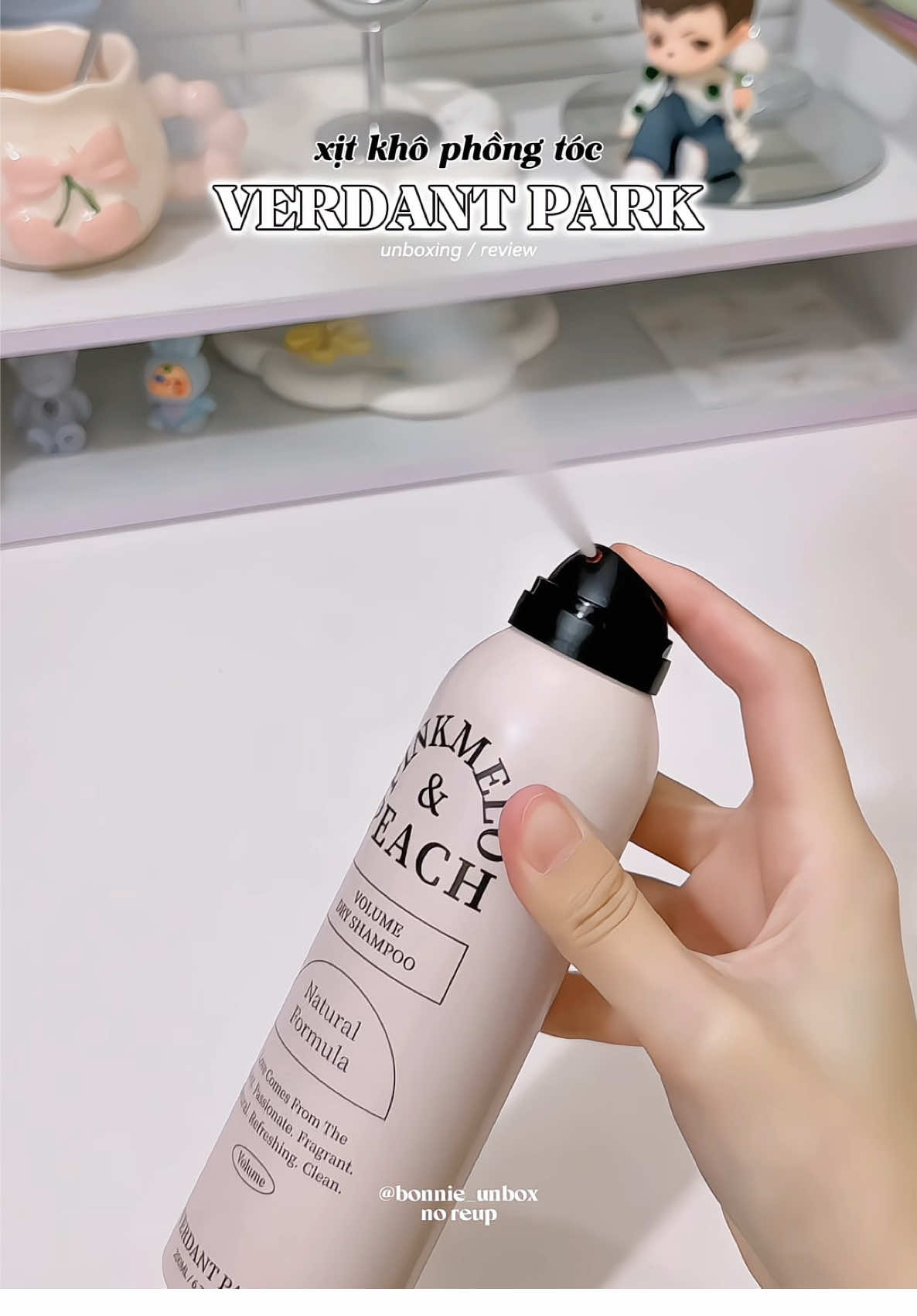 xịt khô phồng tóc Verdant Park #xitkhophongtoc #xitgoikho #daugoikho #lamdep #xuhuong 