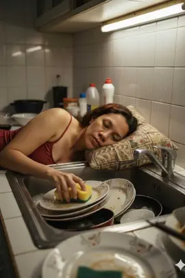 Tinamad na maghugas ng plato. #funnyvideos  #geminiaiprompt  #Aiviral #tiktok 