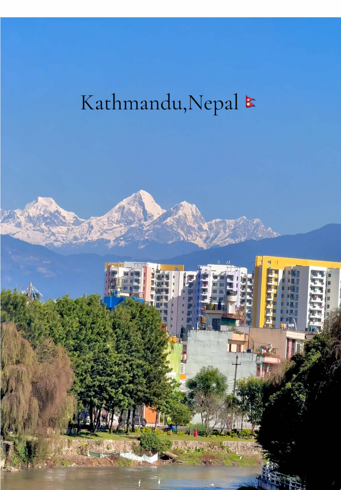 #mountainview #kathmandu #nepal 