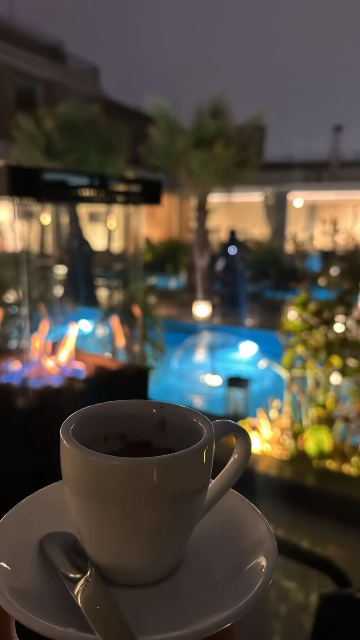 @كوفي بن فاضل ڤيو ⛰️ #الطايف #your_coffee #كافيهات_الطائف #مطر #ضباب 