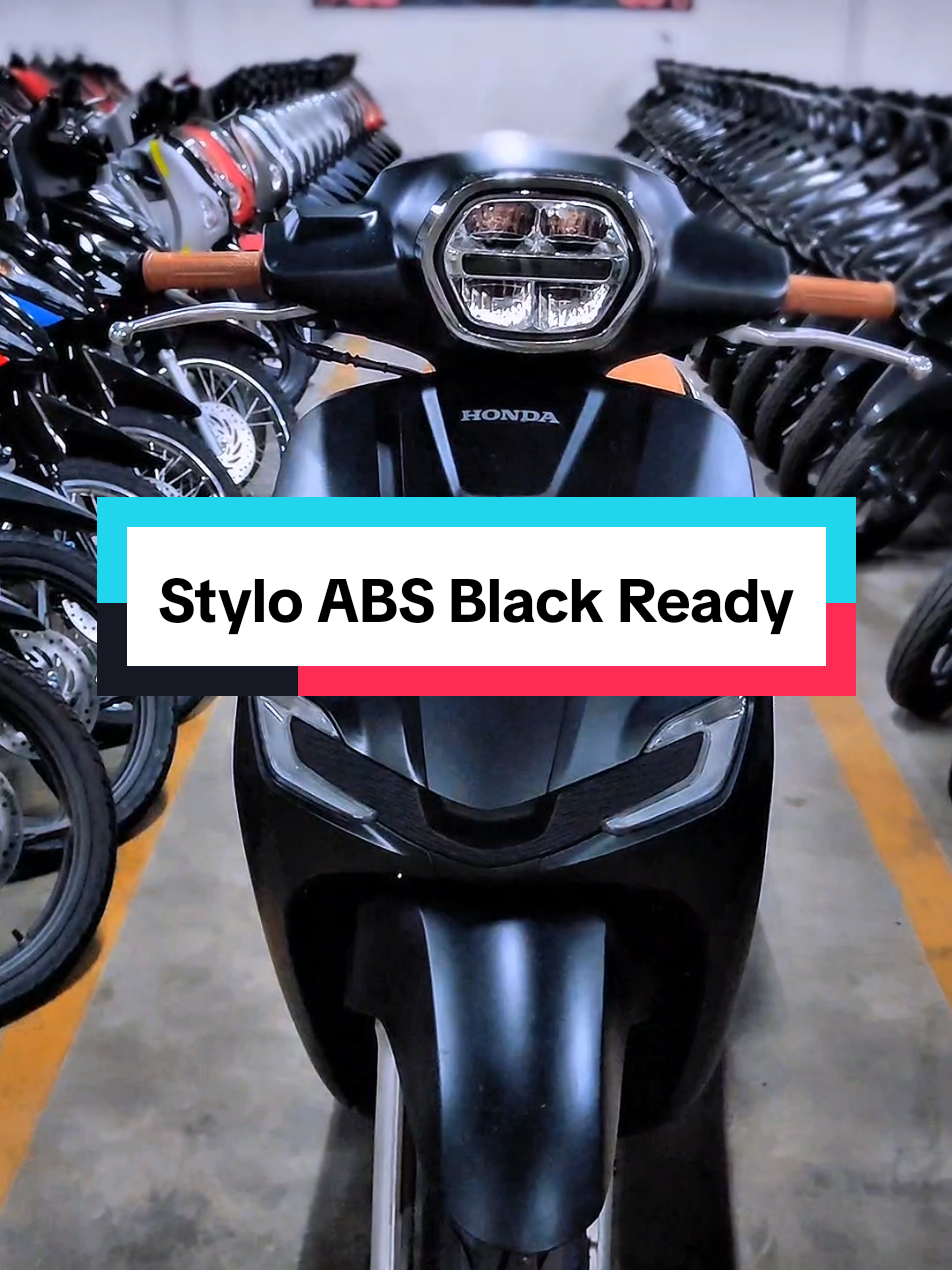 Stylo ABS Black Ready stok terbatas, gak pake indent lagi. Melayani pembelian wilayah Jogja, Magelang dan sekitarnya #hondastylo160 #styloabs #promohondajogja #infokredithonda #dealerhondajogja 