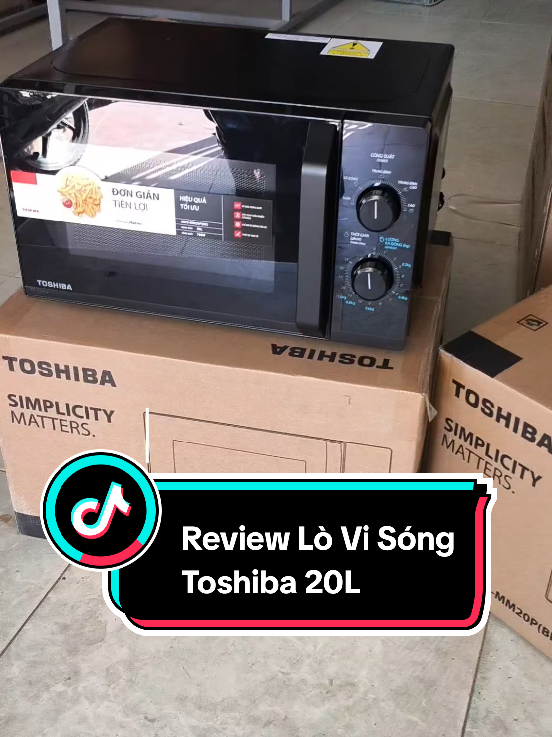 Review Lò Vi Sóng Toshiba Giá Cực Rẻ