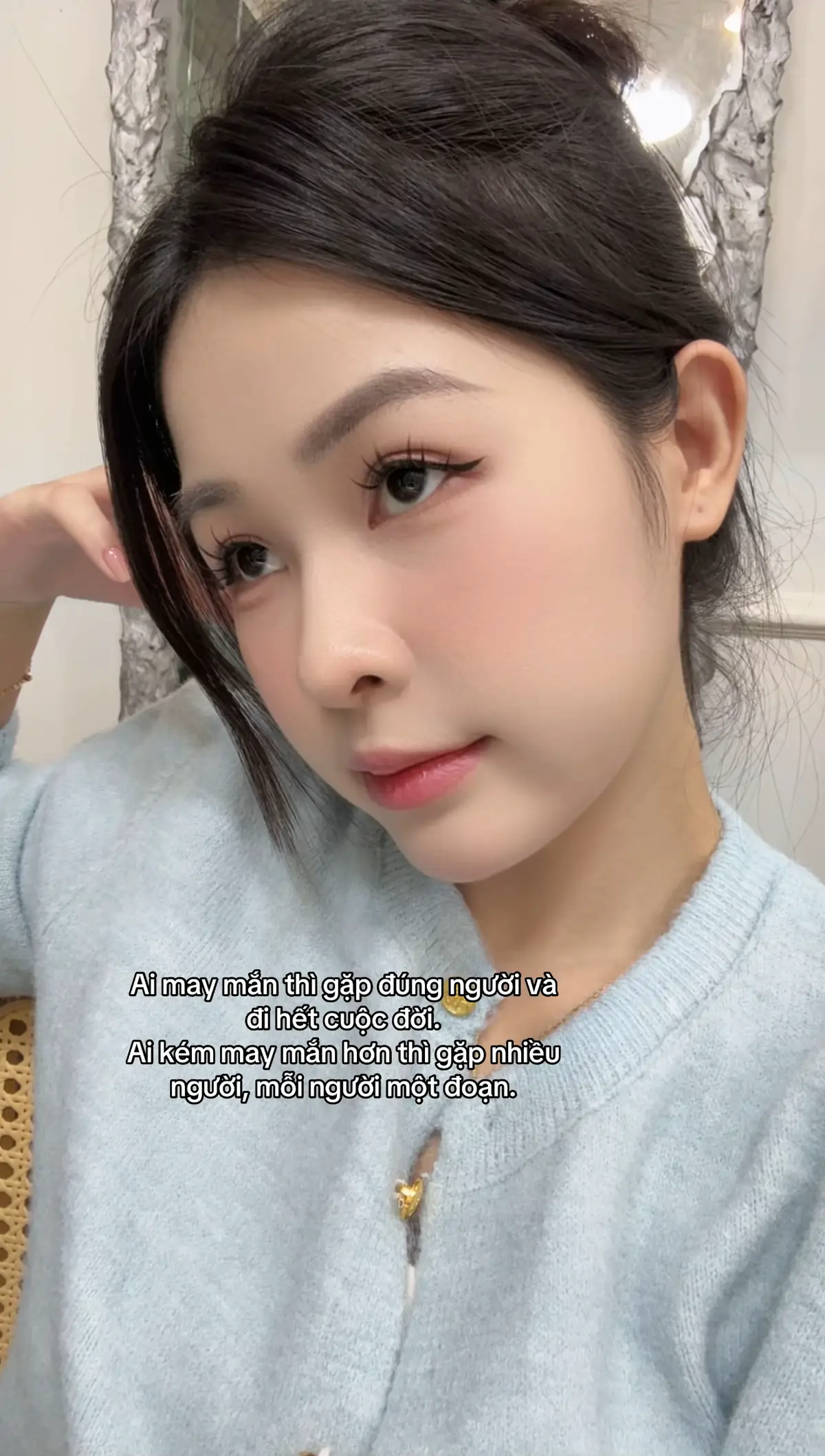 Hôm nay có người hỏi, tôi đã gặp được người mới chưa…