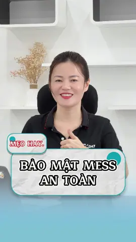 Đây là cách bảo vệ tin nhắn Messenger an toàn tuyệt đối. #Tao247 #iphonezin #iphonetips #congnghe #iphonedanang 